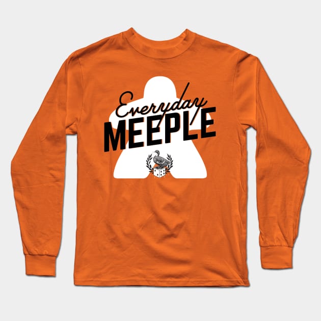 Everyday Meeple Long Sleeve T-Shirt by east coast meeple